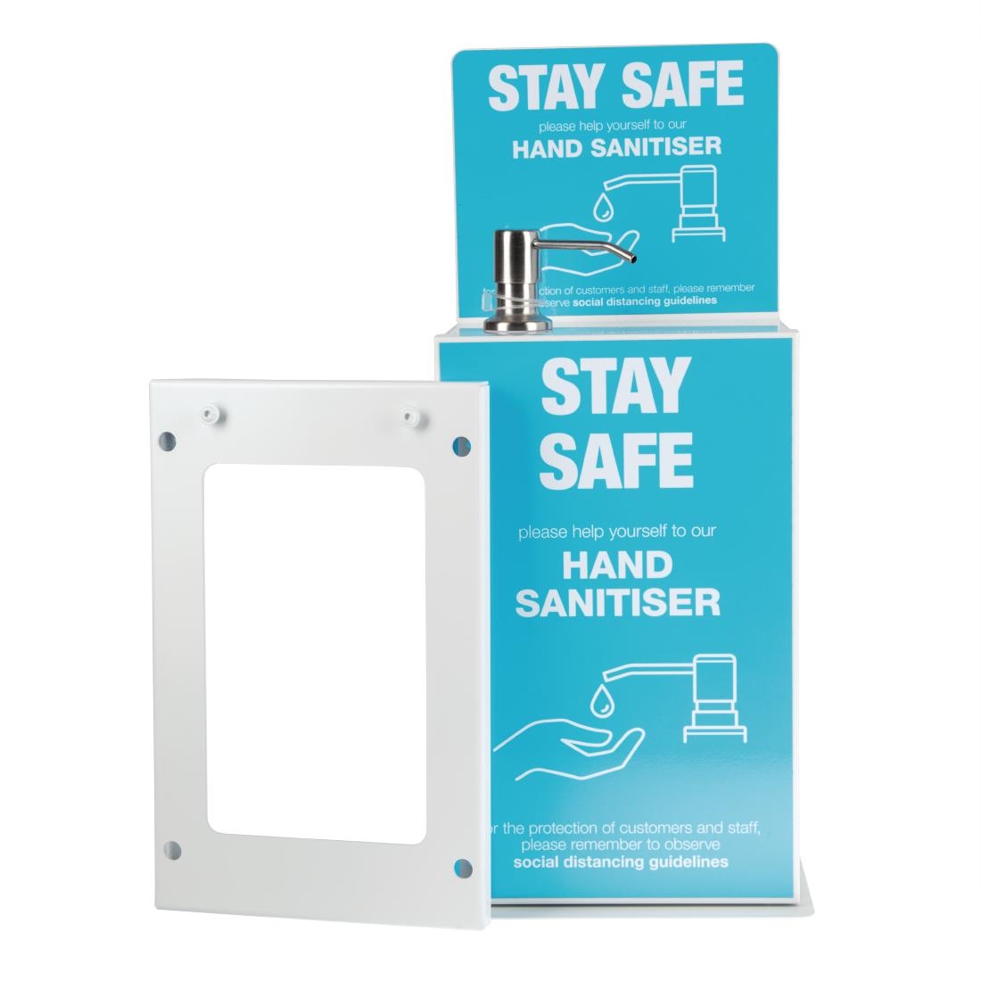 Wandgemonteerde dispenser voor handreiniger 5Ltr
