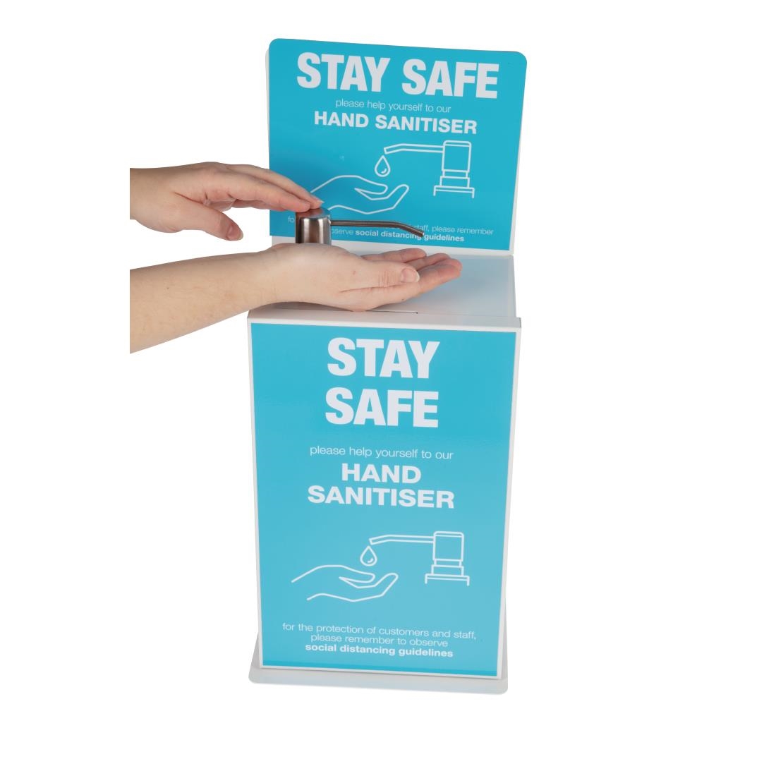 Wandgemonteerde dispenser voor handreiniger 5Ltr
