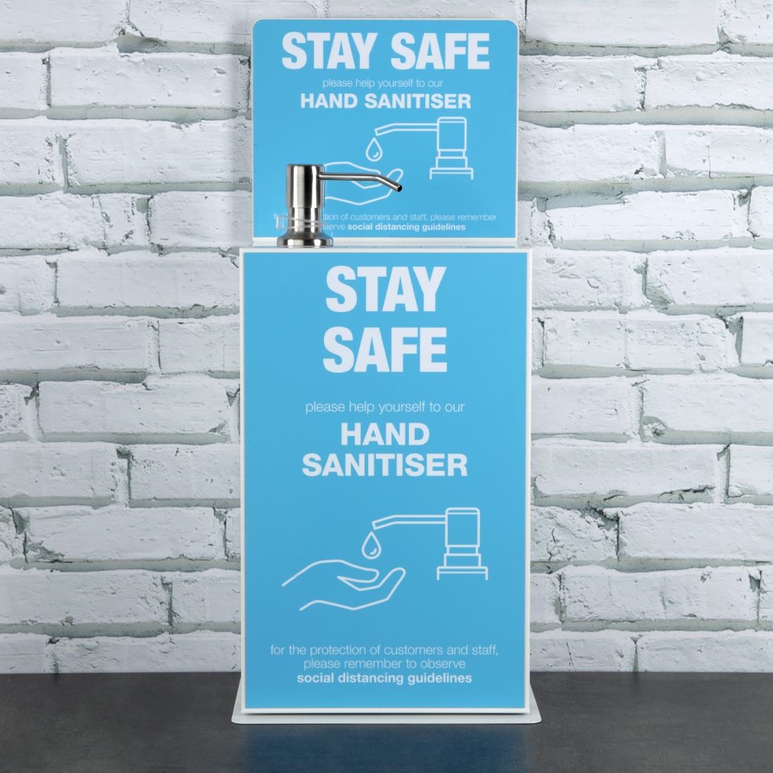 Wandgemonteerde dispenser voor handreiniger 5Ltr
