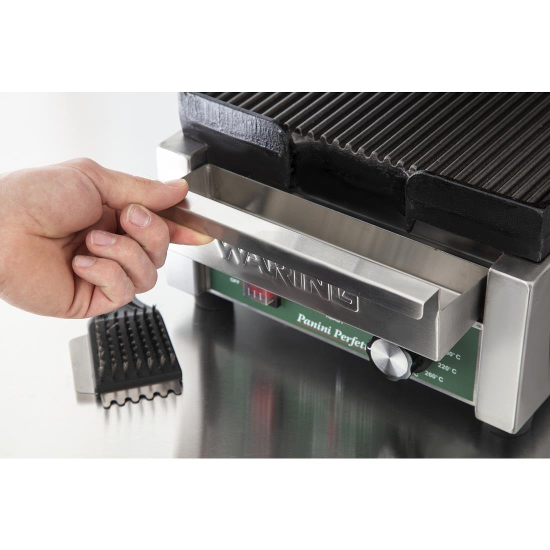 Waring paninigrill - groef/groef