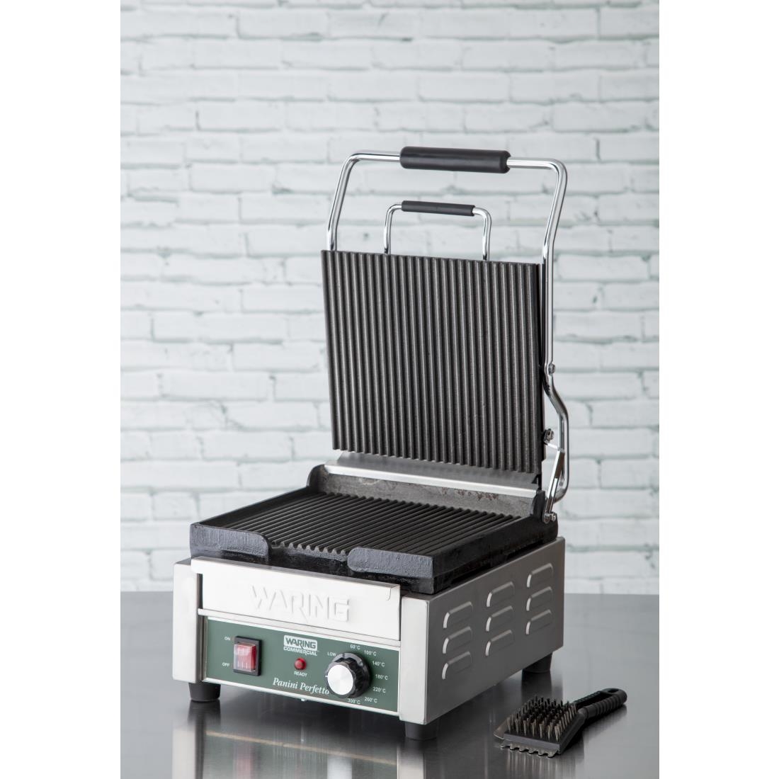 Waring paninigrill - groef/groef
