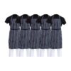 Whites Butchers gestreepte koksbuis blauw/wit (5 stuks)