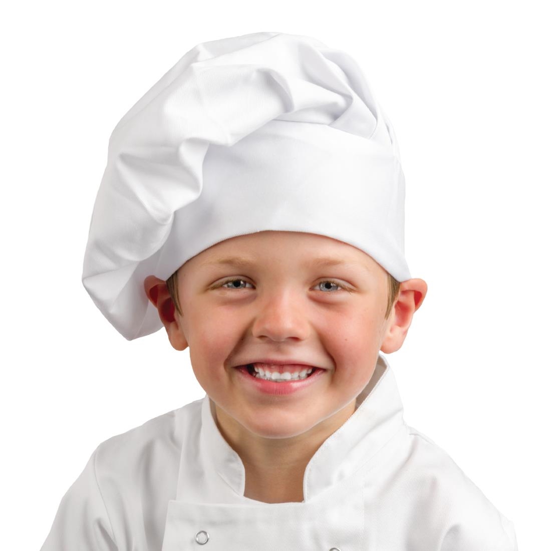 whites koksmuts voor kinderen wit Whites koksmuts voor kinderen wit