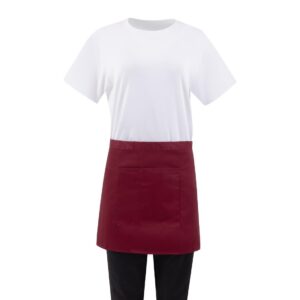 Whites korte sloof bordeaux