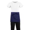 Whites korte sloof donkerblauw