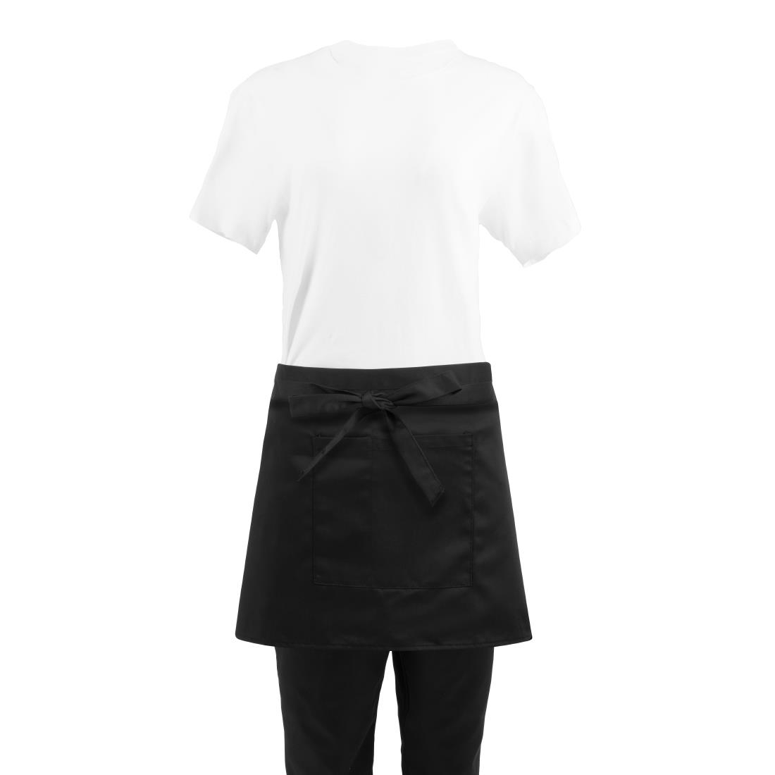 Whites korte sloof zwart