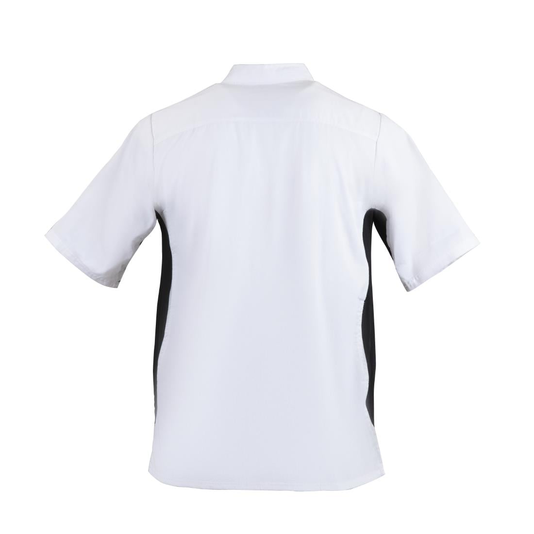 Whites Nevada koksbuis wit met zwart contrast M