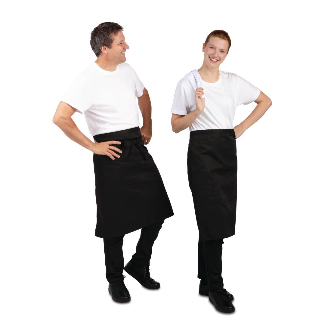 Whites standaard bistrosloof zwart