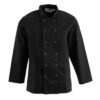 Whites Vegas unisex koksbuis lange mouw zwart L