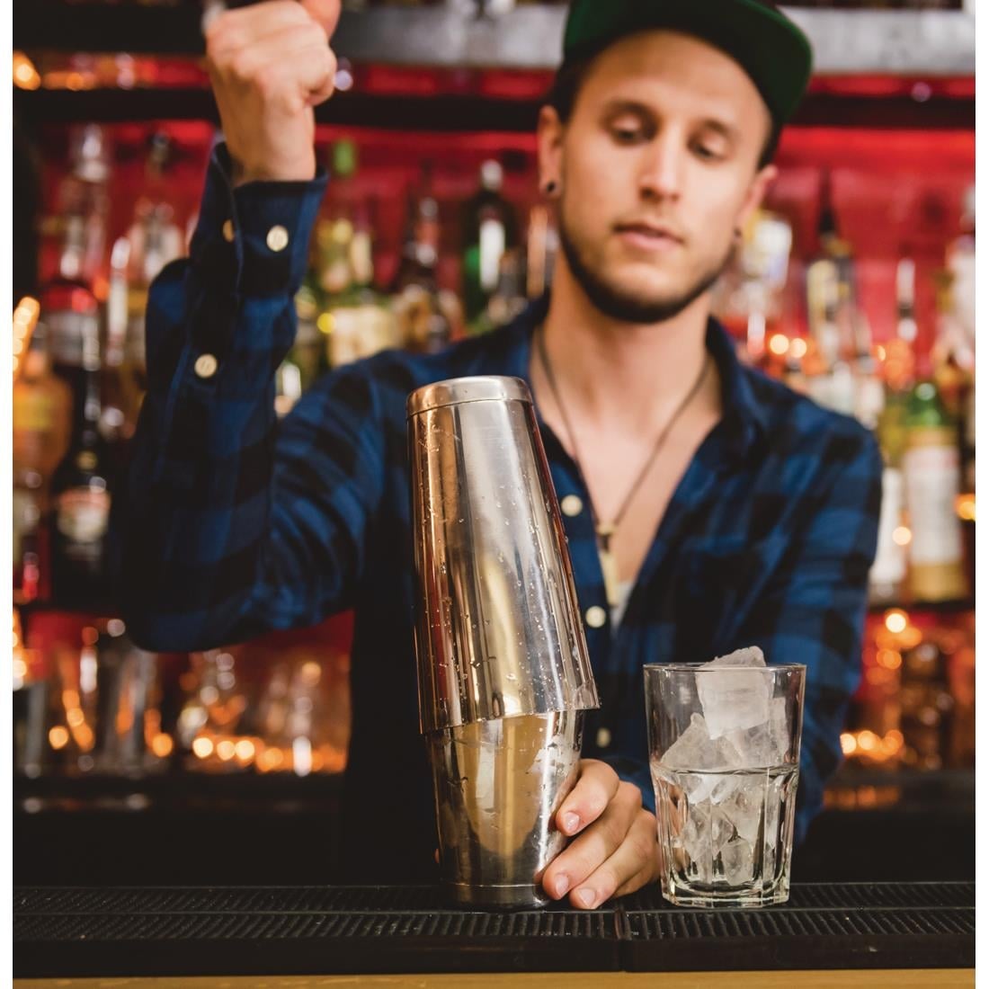 Beaumont RVS Boston cocktailshaker