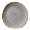 Churchill Stonecast ronde borden Peppercorn Grey 186mm (12 stuks)