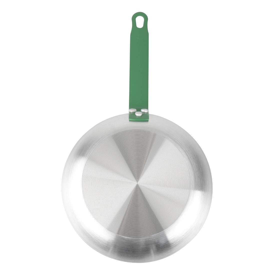 Hygiplas aluminium koekenpan Teflon anti-aanbaklaag Platinum Plus groen 24cm