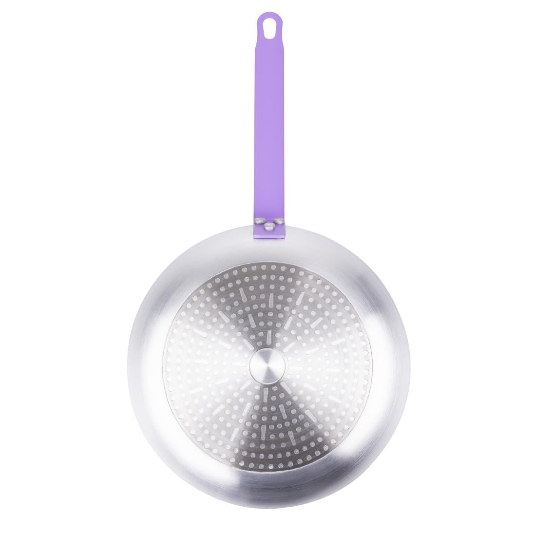 Hygiplas aluminium koekenpan Teflon Platinum Plus anti-aanbaklaag paars 28cm