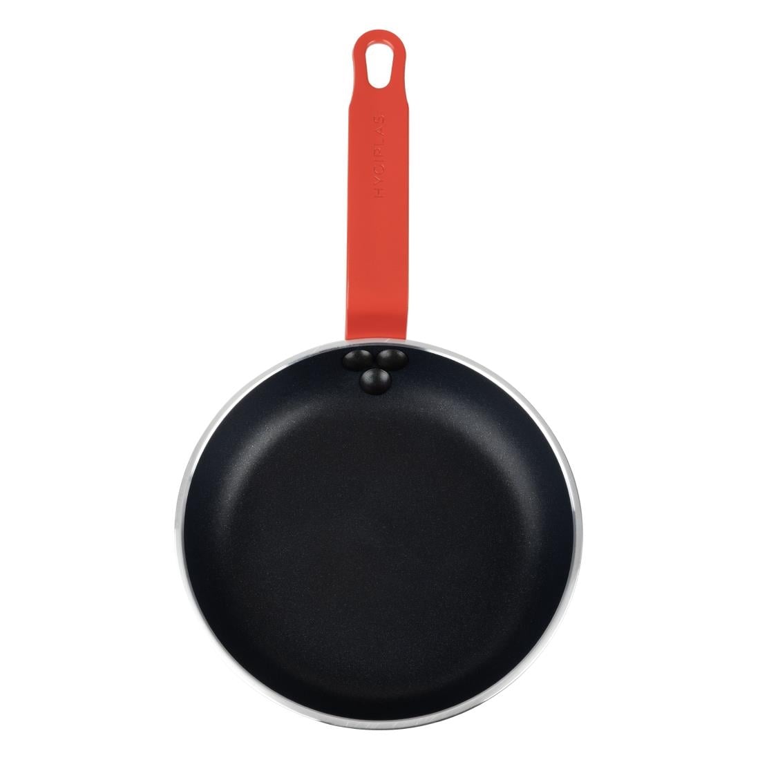Hygiplas aluminium koekenpan Teflon Platinum Plus anti-aanbaklaag rood 20cm
