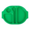 Olympia Kristallon dienbladen met vakken 37,5x27,8cm groen (10 stuks)