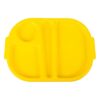 Olympia Kristallon schalen Klein polypropyleen Compartiment Geel 322mm Olympia Kristallon schalen Klein polypropyleen Compartiment Geel 322mm