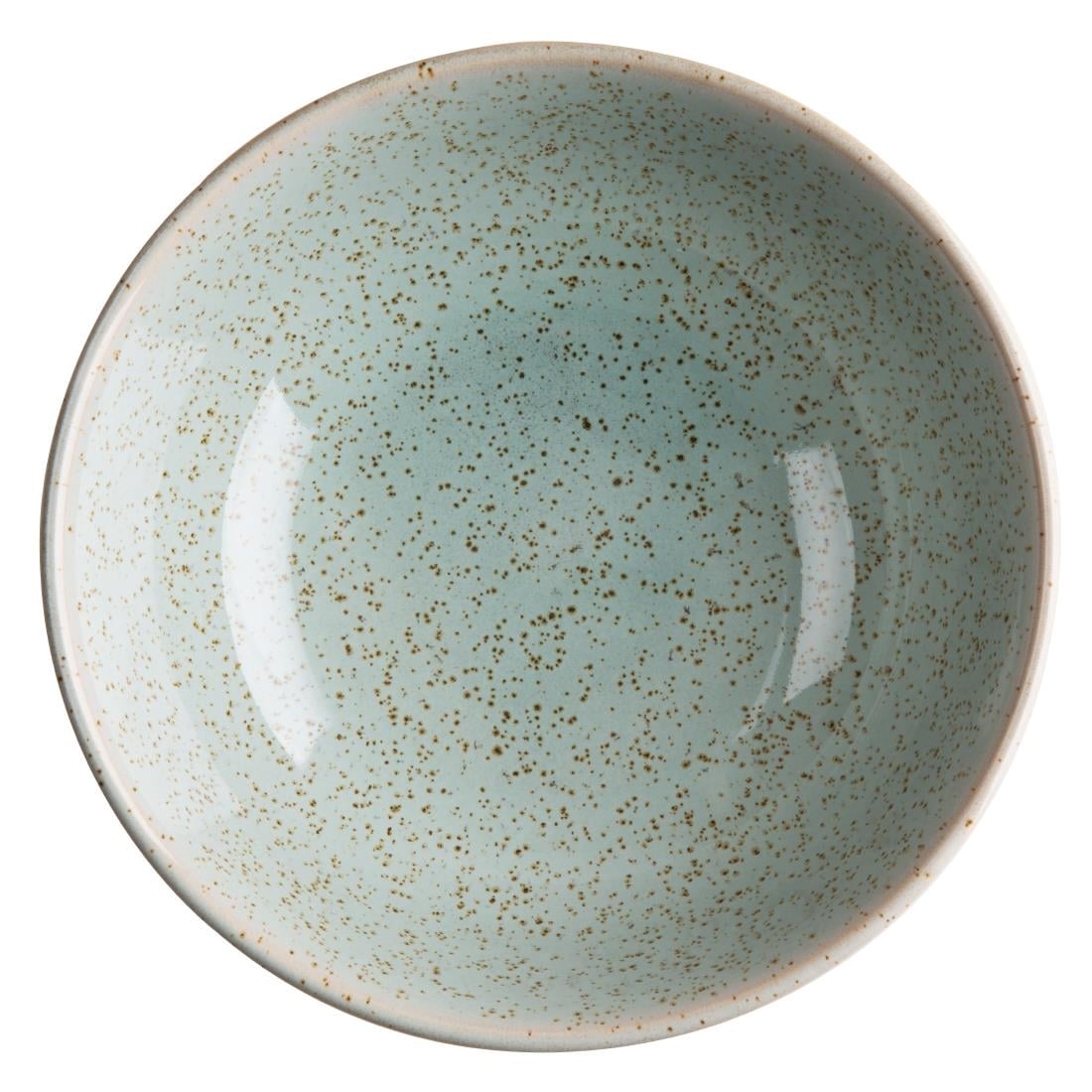 Olympia Origin porselein kommen eendenei blauw 160mm (4 stuks)