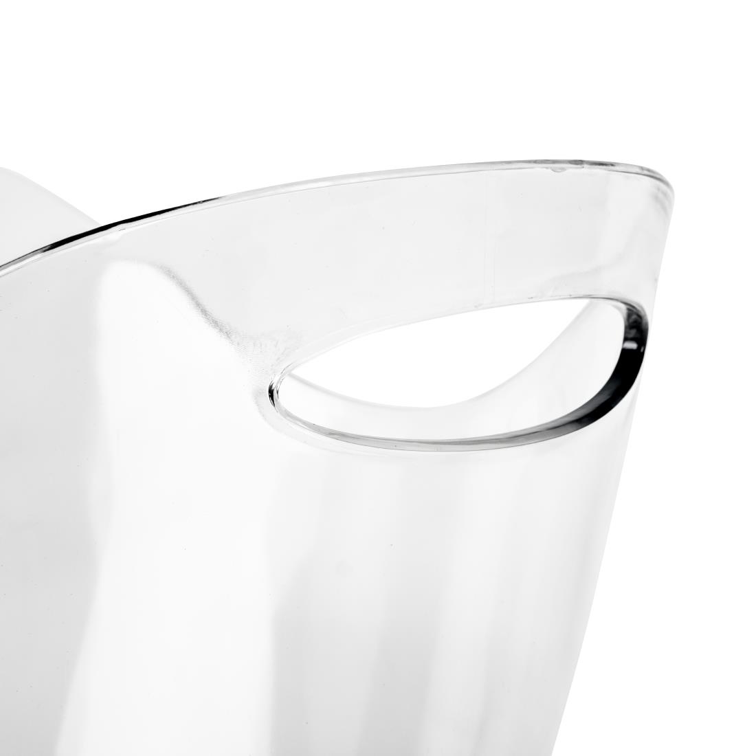 Beaumont Plastic Wine Cooler Transparant 8L