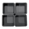 Buffalo rubber voeten voor planeetmenger 20L (4 stuks)
