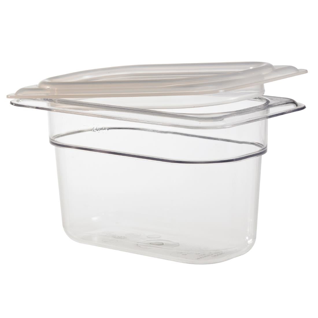 Cambro buigzaam polypropyleen deksel GN 1/9