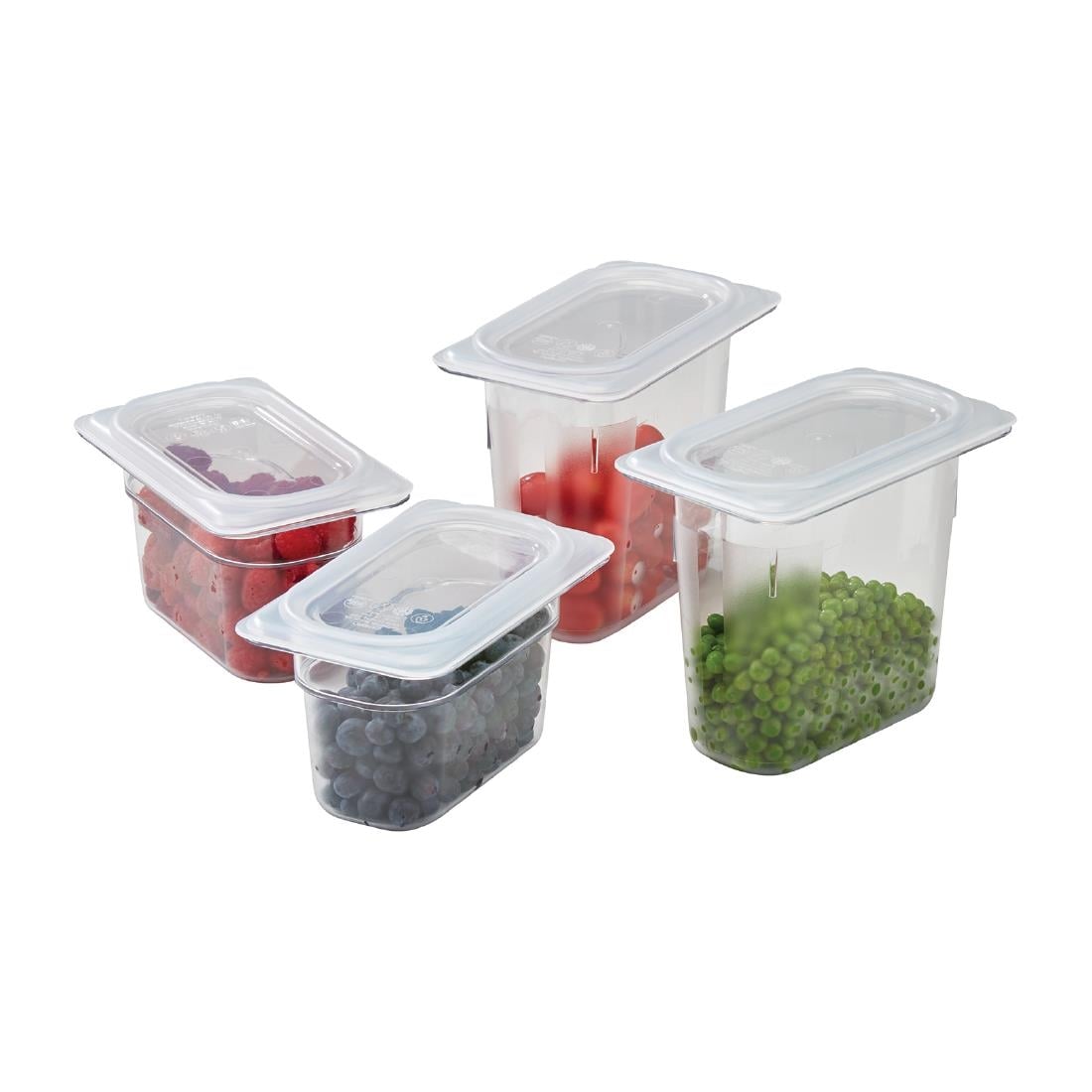 Cambro buigzaam polypropyleen deksel GN 1/9