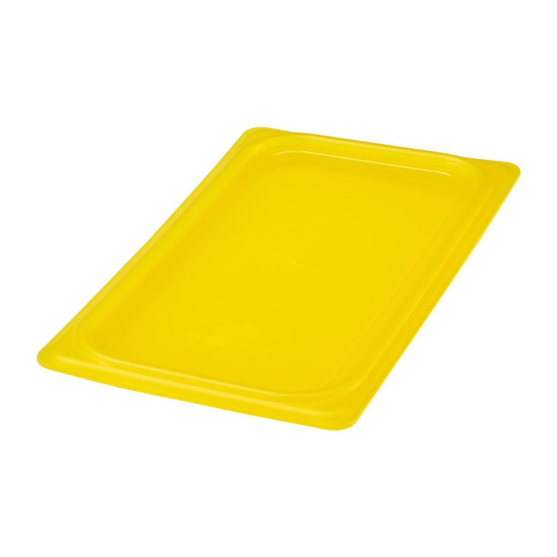 Cambro Safetrak IML polypropyleen afdichtingsdeksel geel 1/3GN