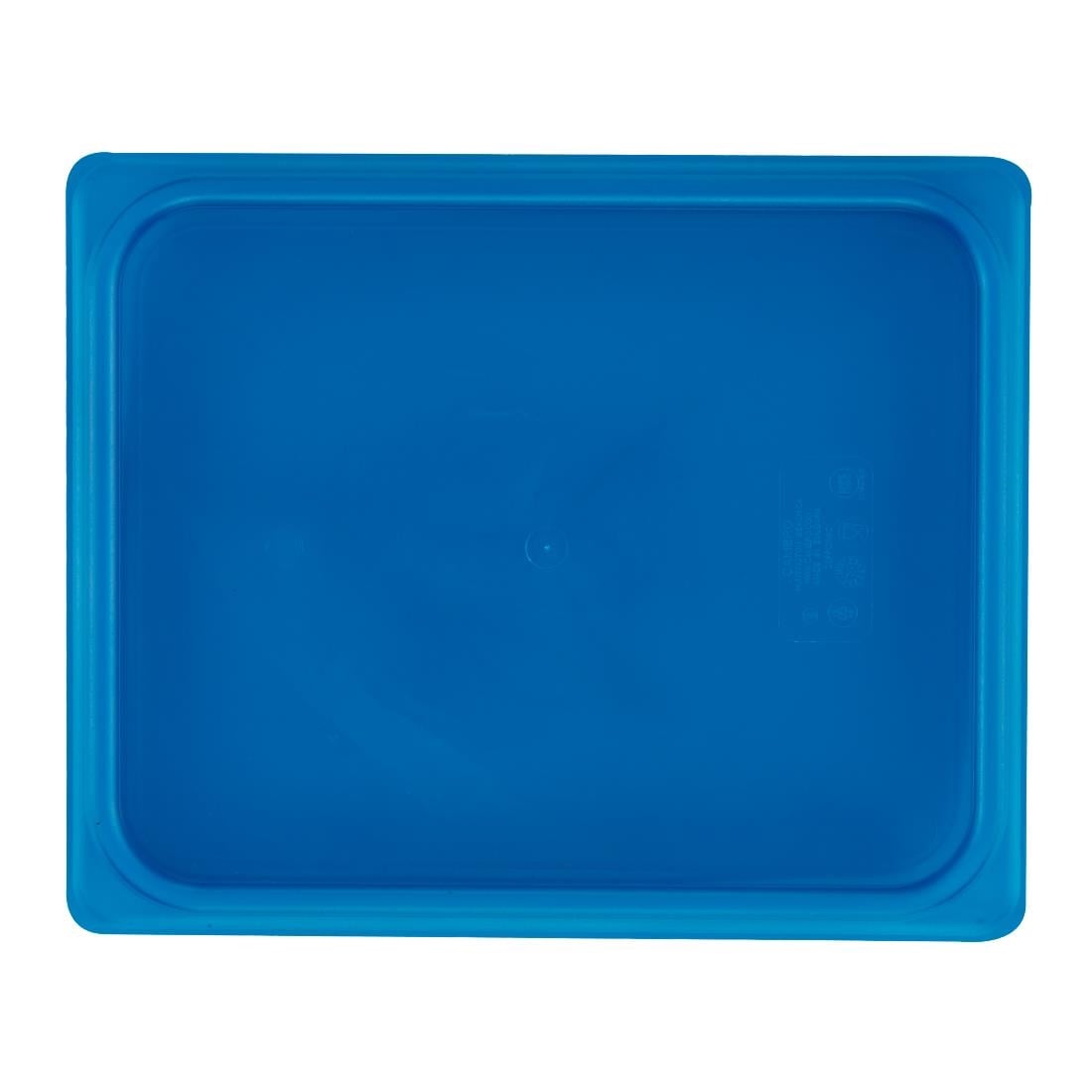 Cambro Safetrak IML polypropyleen afsluitdeksel blauw 1/2 GN
