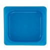 Cambro Safetrak IML polypropyleen afsluitdeksel blauw 1/6 GN