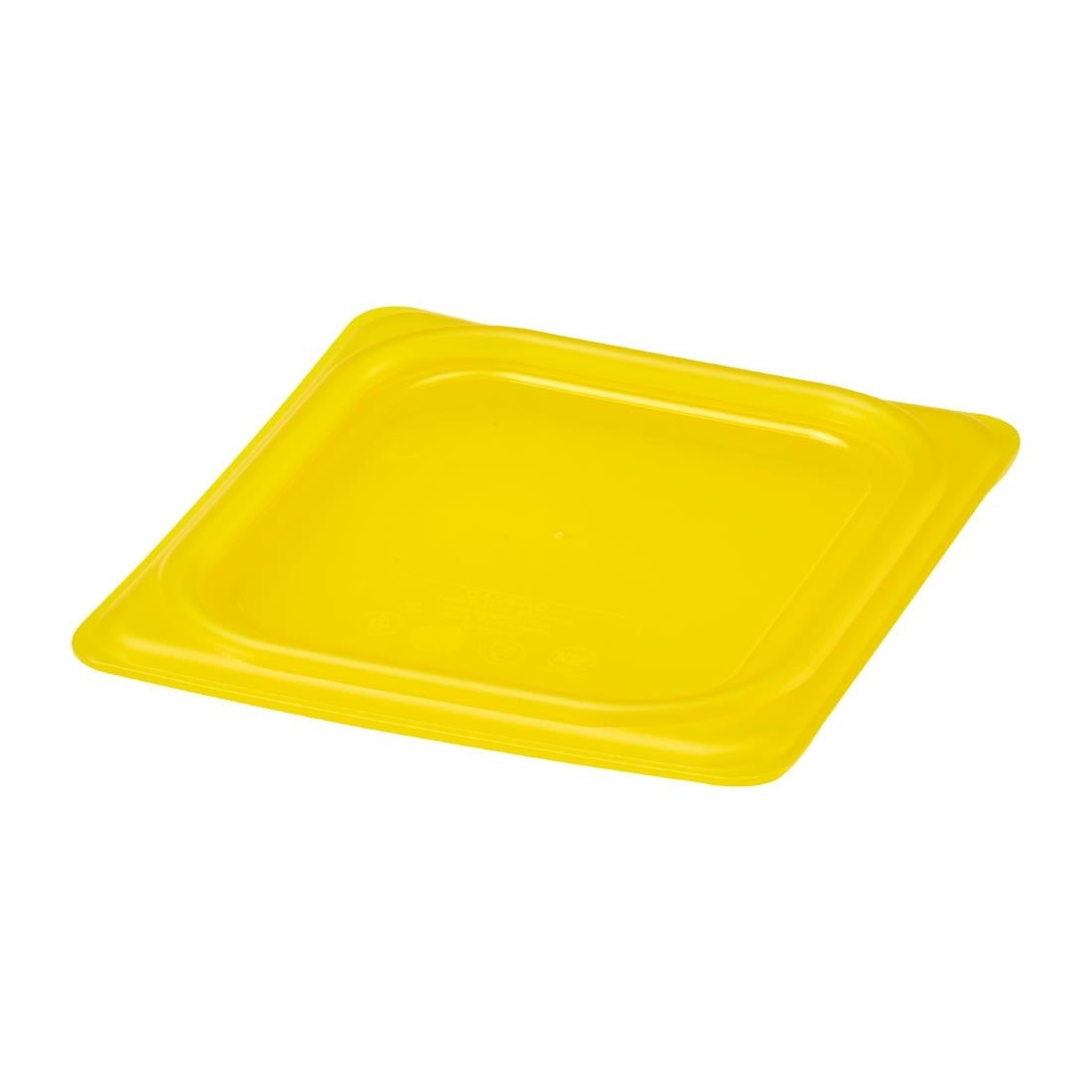 Cambro Safetrak IML polypropyleen afsluitdeksel geel 1/6 GN