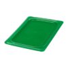 Cambro Safetrak IML polypropyleen afsluitdeksel groen 1/4 GN