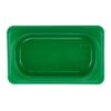 Cambro Safetrak IML polypropyleen afsluitdeksel groen 1/9GN