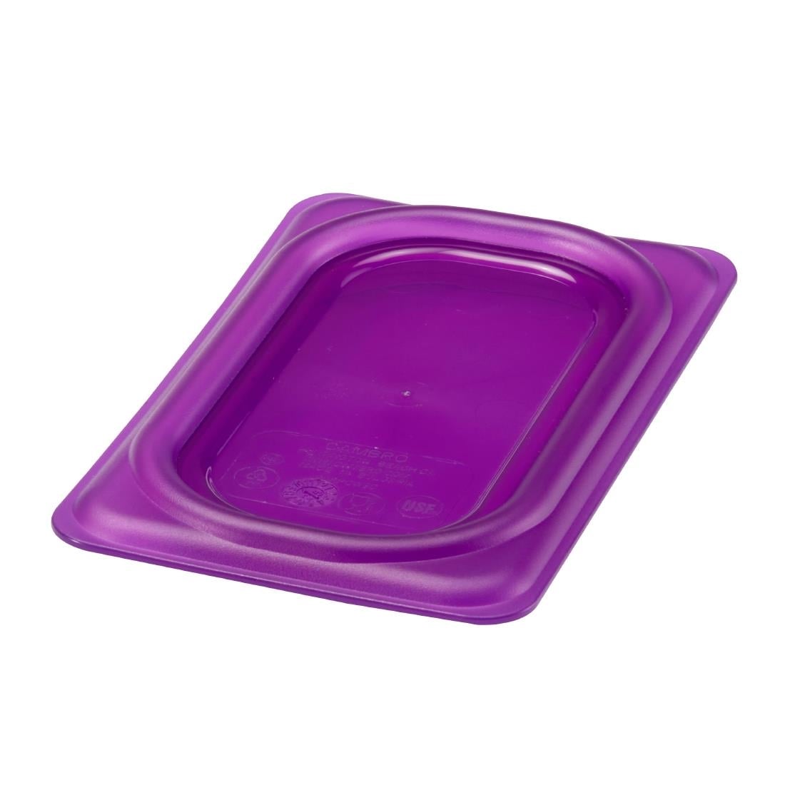 Cambro Safetrak IML polypropyleen afsluitdeksel paars 1/9GN