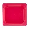 Cambro Safetrak IML polypropyleen afsluitdeksel rood 1/6 GN