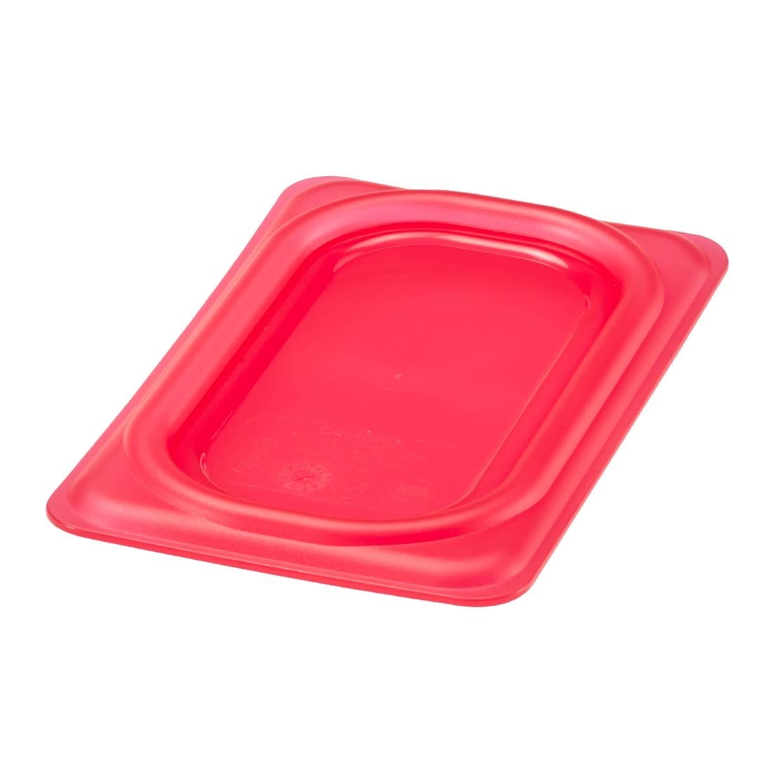 Cambro Safetrak IML polypropyleen sluitdeksel rood 1/9 GN