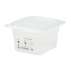 Cambro Safetrak IML polypropyleen voedselbewaarbak 1/6 GN 100 mm