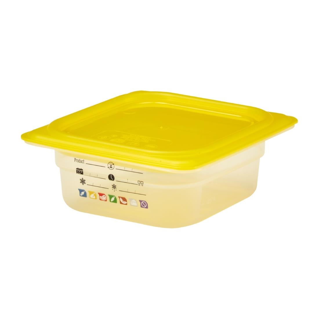 Cambro Safetrak IML polypropyleen voedselbewaarbak 65 mm 1/6 GN