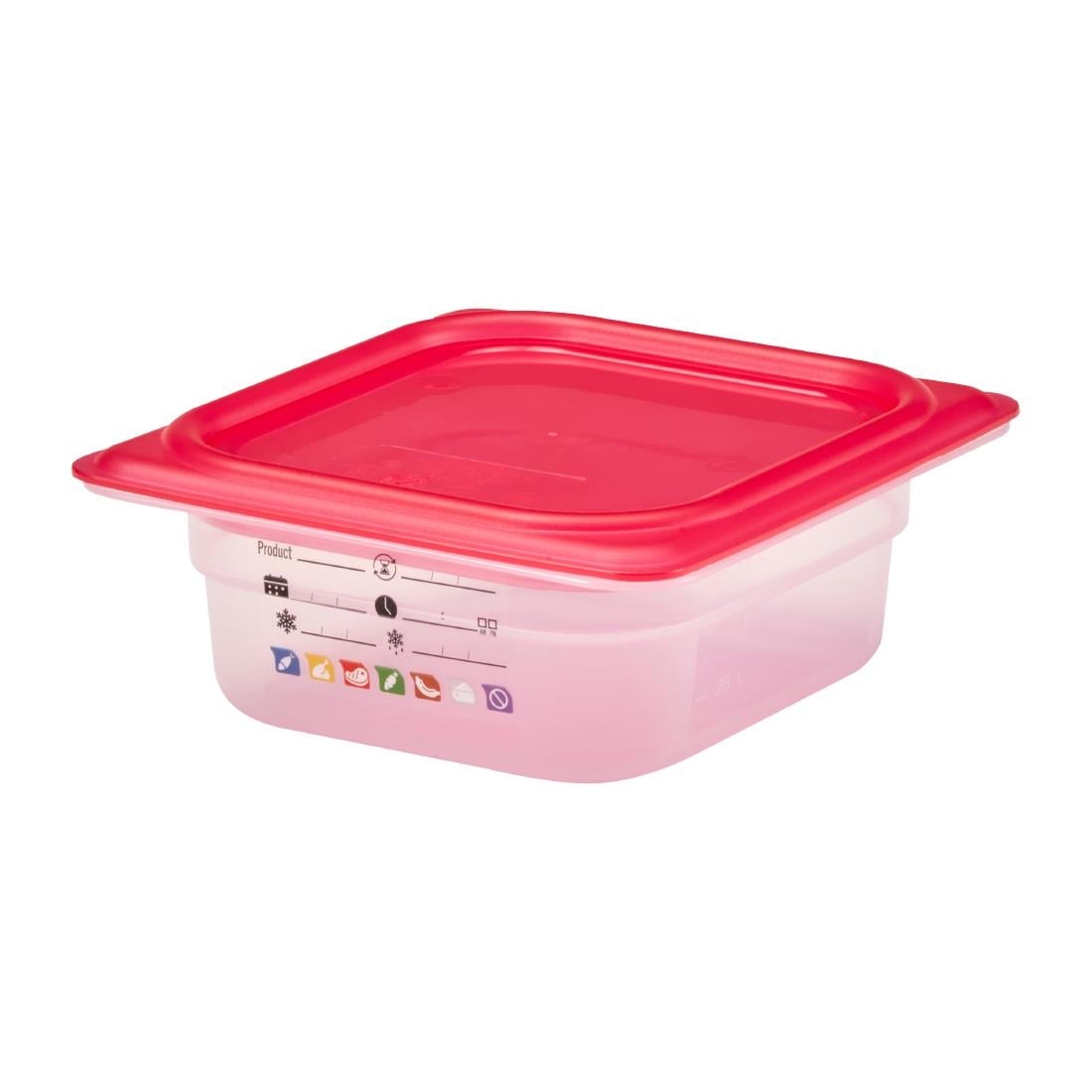Cambro Safetrak IML polypropyleen voedselbewaarbak 65 mm 1/6 GN