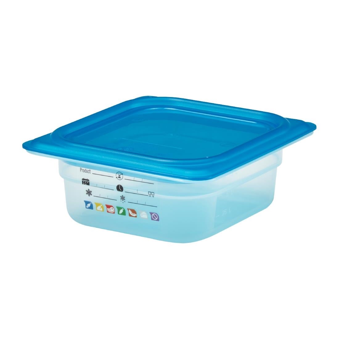 Cambro Safetrak IML polypropyleen voedselbewaarbak 65 mm 1/6 GN