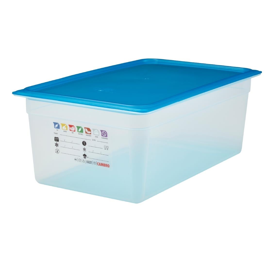 Cambro Safetrak IML polypropyleen voedselopslagbak 1/1 GN 200mm