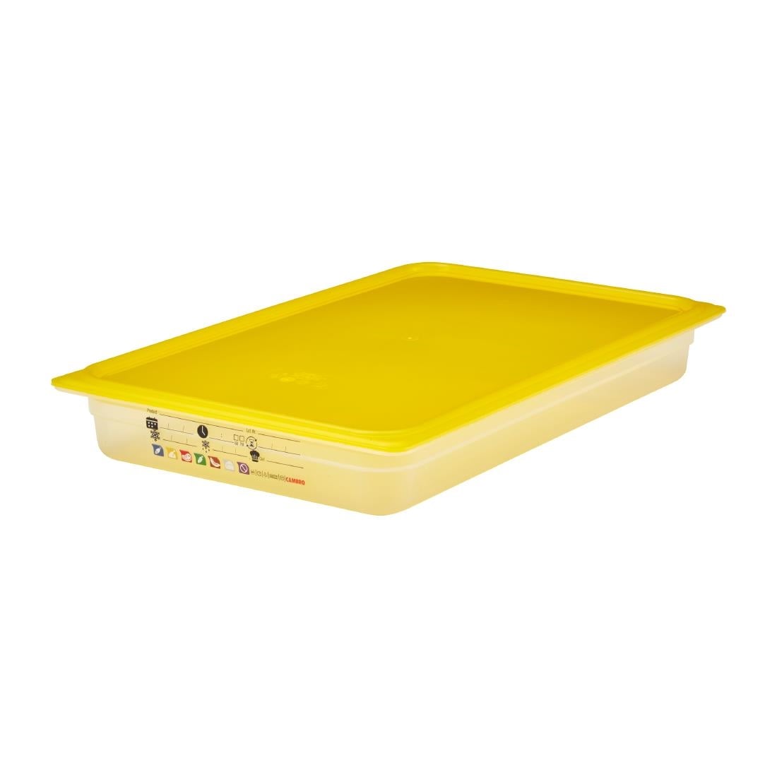 Cambro Safetrak IML polypropyleen voedselopslagbak 1/1 GN 65 mm