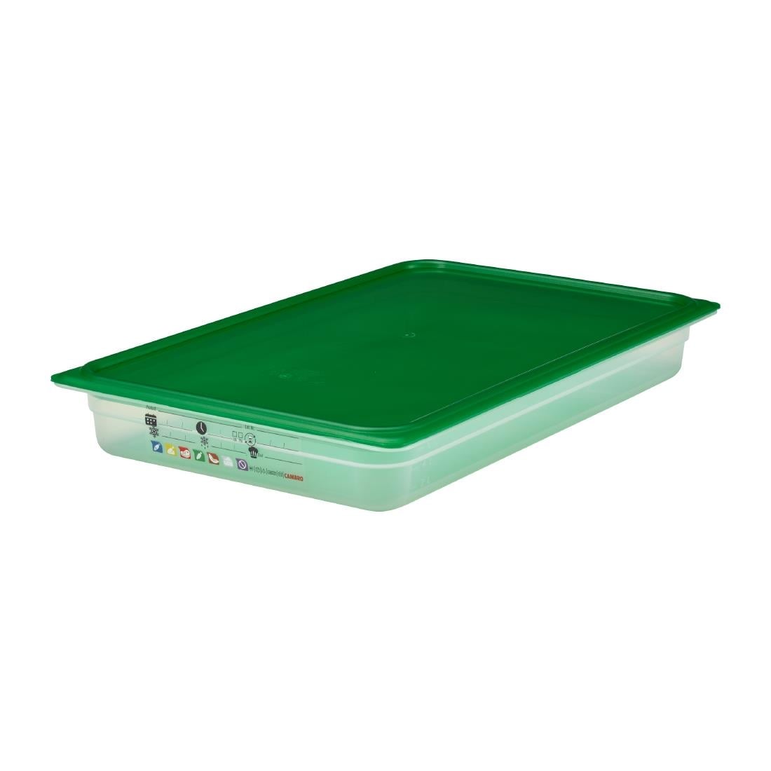 Cambro Safetrak IML polypropyleen voedselopslagbak 1/1 GN 65 mm