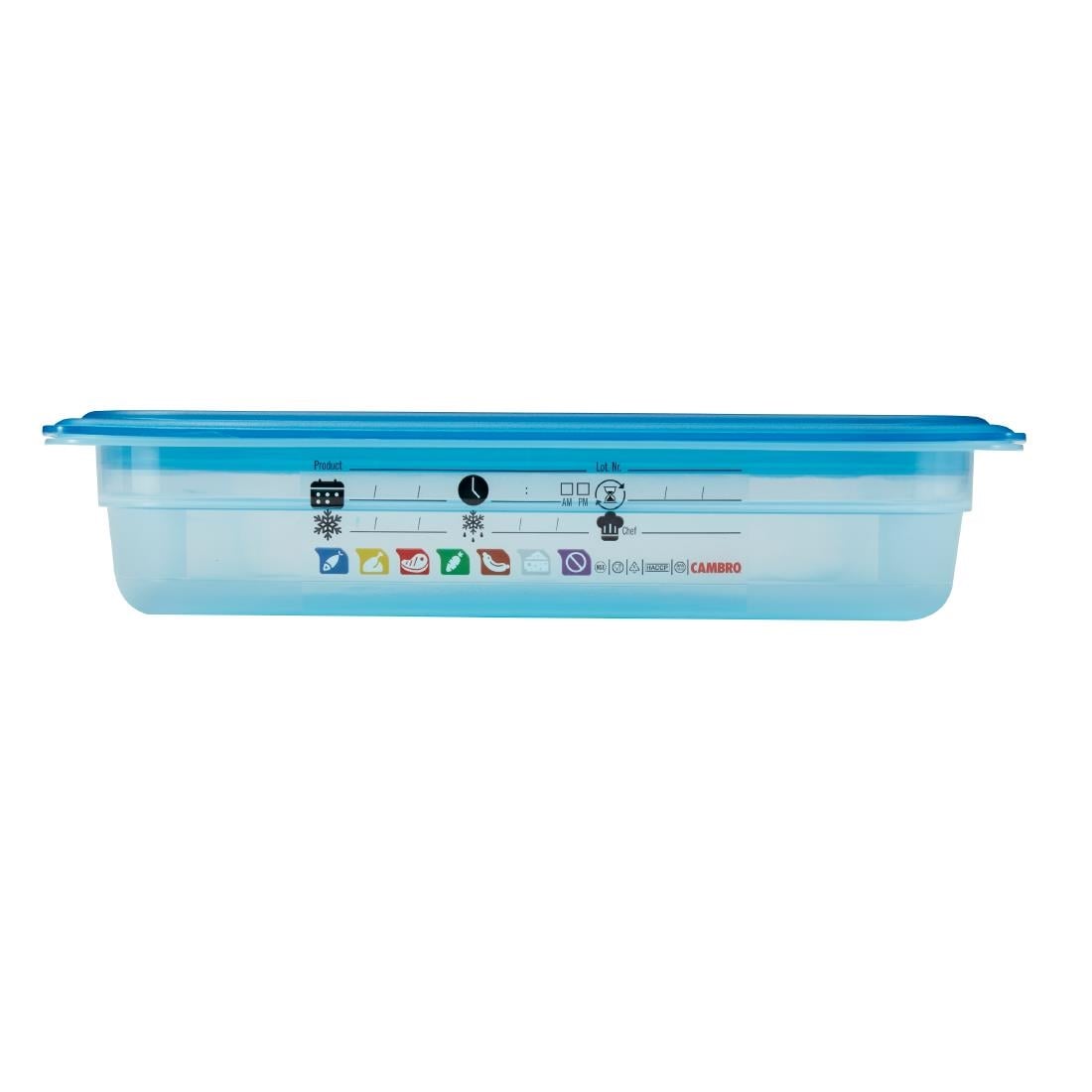 Cambro Safetrak IML polypropyleen voedselopslagbak 1/1 GN 65 mm