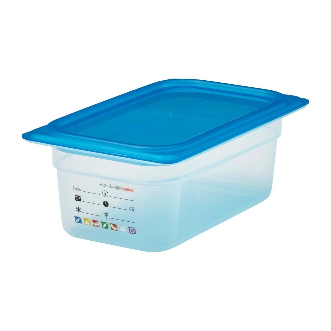 Cambro Safetrak IML polypropyleen voedselopslagbak 1/4 GN 100mm