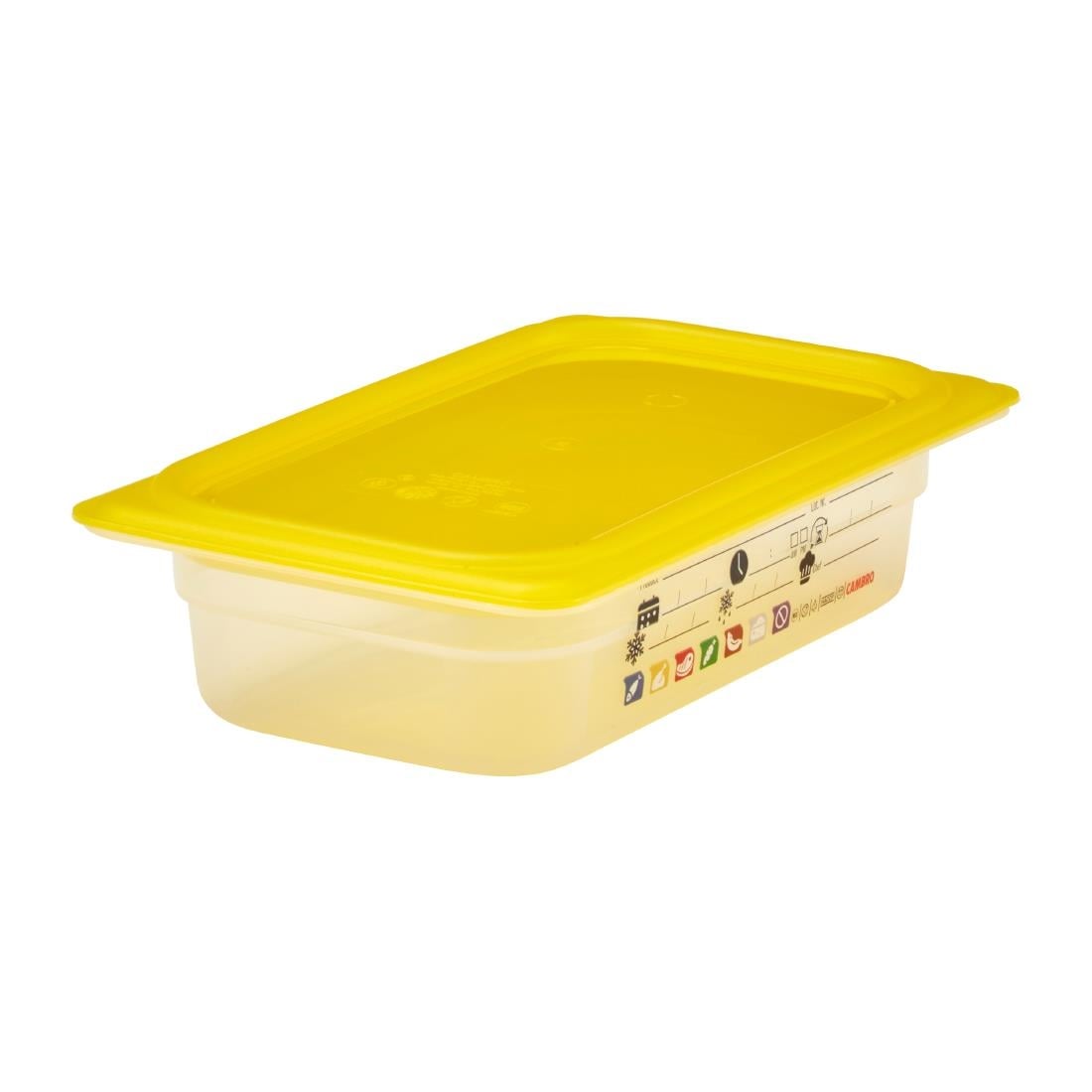 Cambro Safetrak IML polypropyleen voedselopslagbak 1/4 GN 65mm
