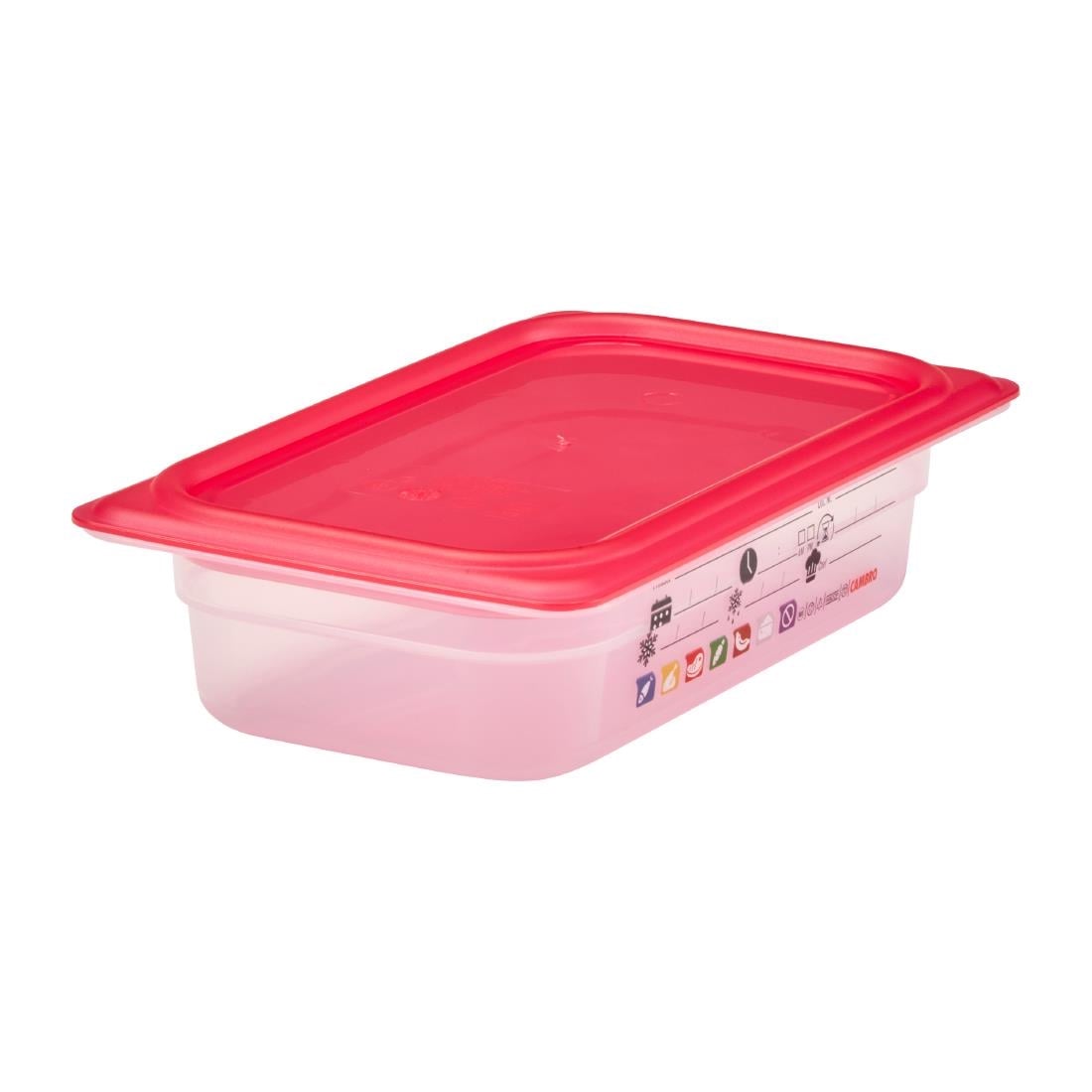 Cambro Safetrak IML polypropyleen voedselopslagbak 1/4 GN 65mm