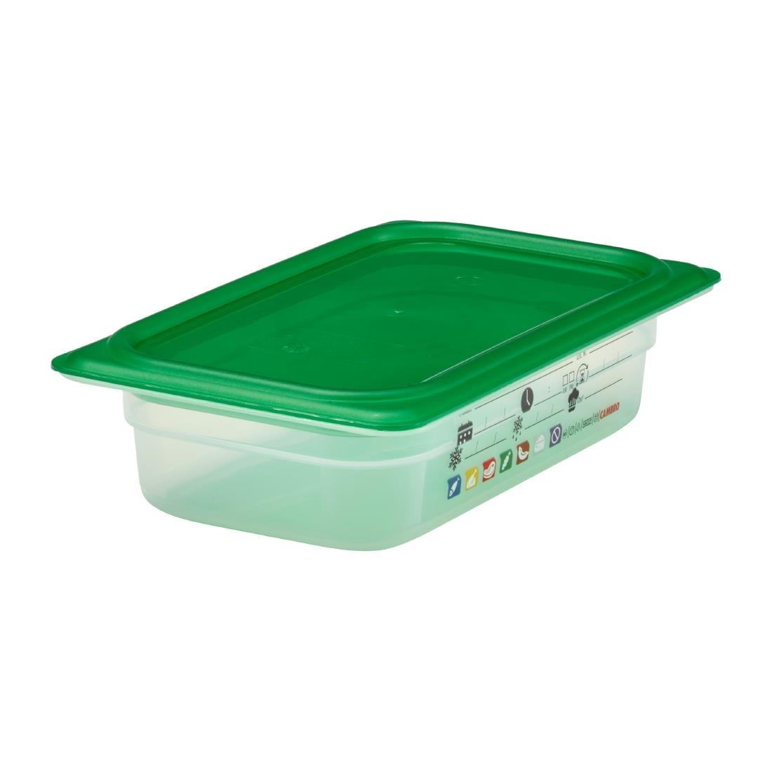 Cambro Safetrak IML polypropyleen voedselopslagbak 1/4 GN 65mm