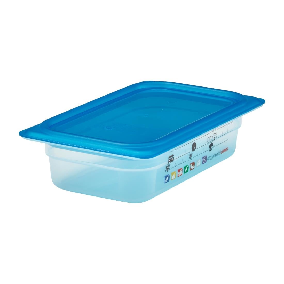 Cambro Safetrak IML polypropyleen voedselopslagbak 1/4 GN 65mm