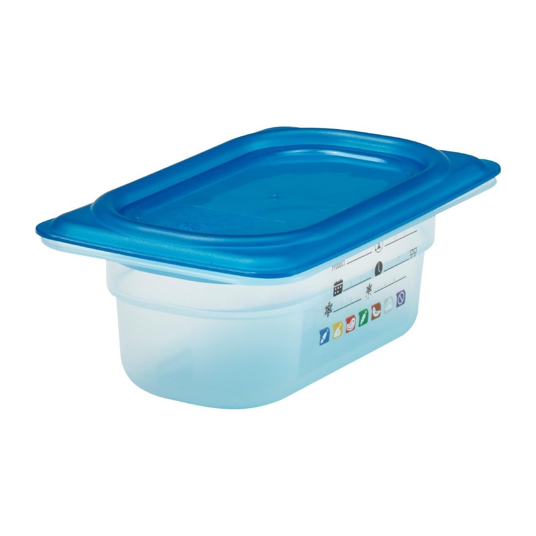 Cambro Safetrak IML polypropyleen voedselopslagbak 1/9 GN 65mm