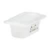 Cambro Safetrak IML polypropyleen voedselopslagbak 1/9 GN 65mm