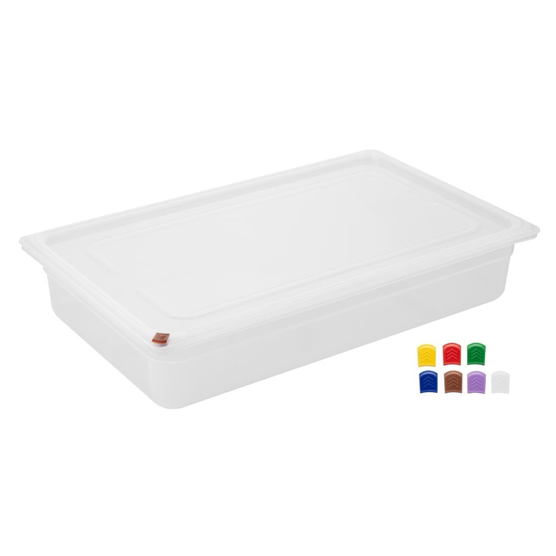 Hygiplas Click Polypropyleen 1/1 Gastronormbak 100mm (2 stuks)